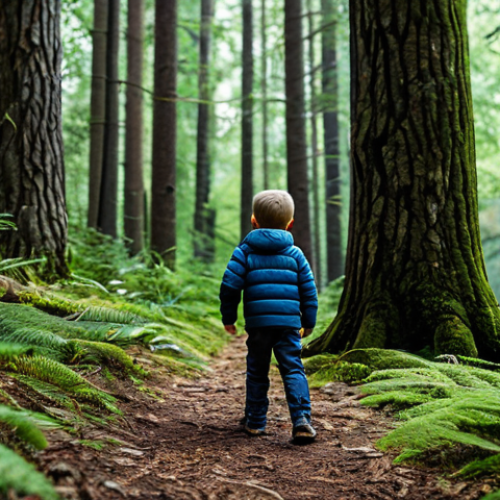 Prompt 1: Children's Forest Exploration**