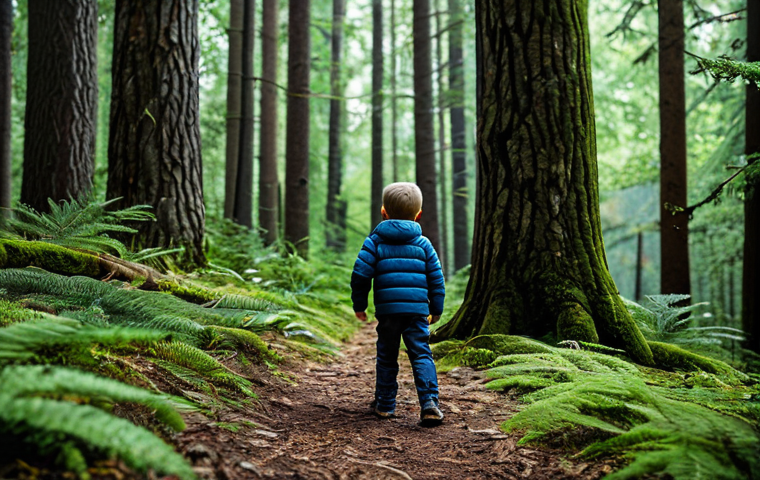Prompt 1: Children's Forest Exploration**